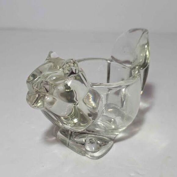 Avon Glass Squirrel Candle Holder - Picture 6 of 6